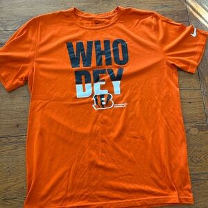 Nike Orange Bengals Men's Shirt
